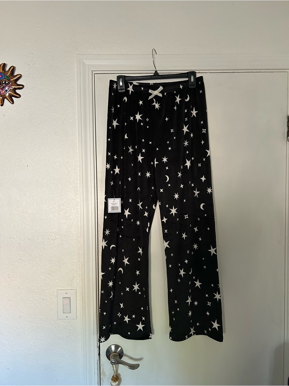 NWT Black Star/Moon Soft Pajama Pants